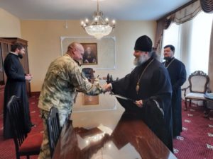 Подписано Соглашение о сотрудничестве между Армавирской епархией и Отрядом спецназа "Вятич"